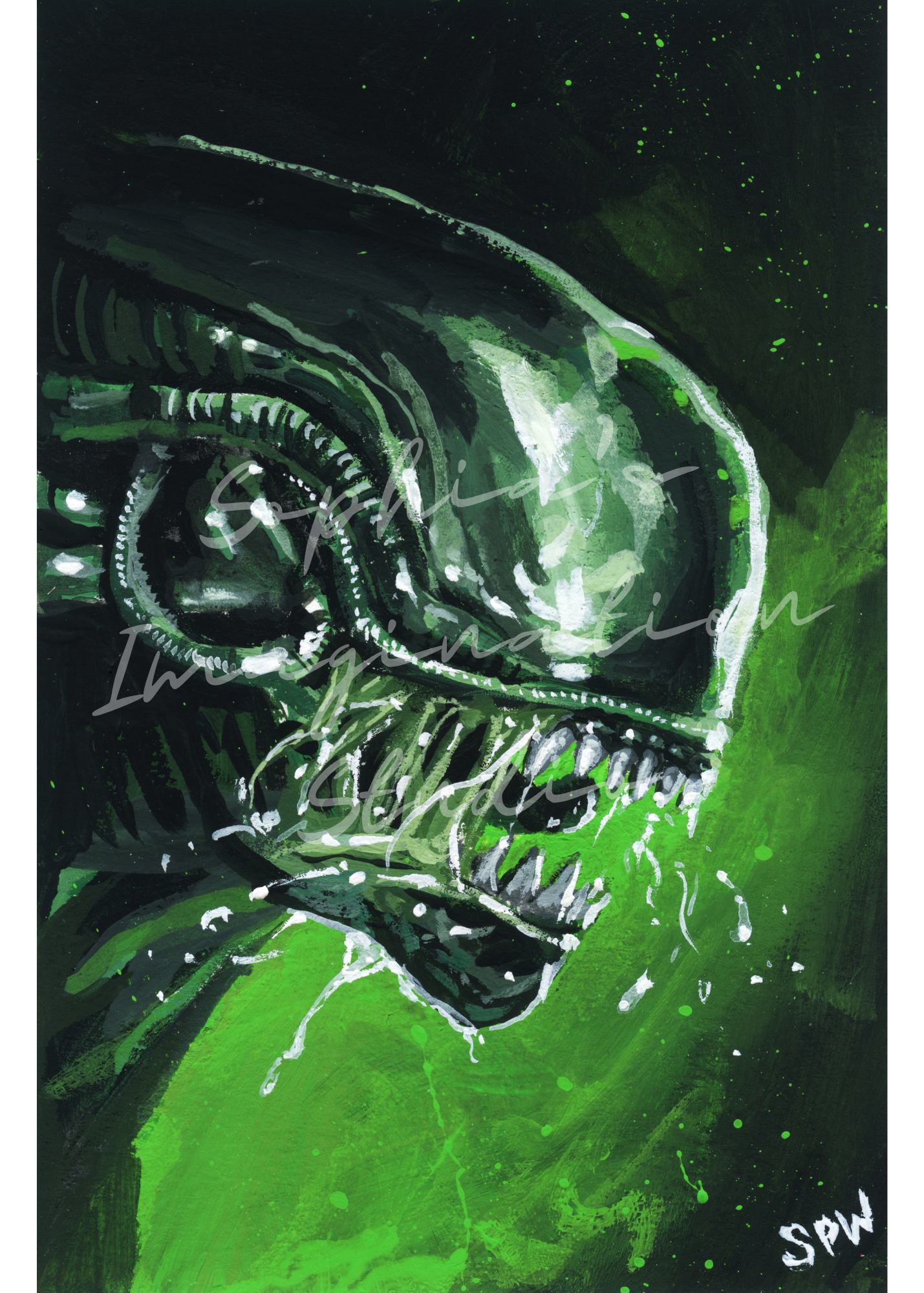 Alien Print