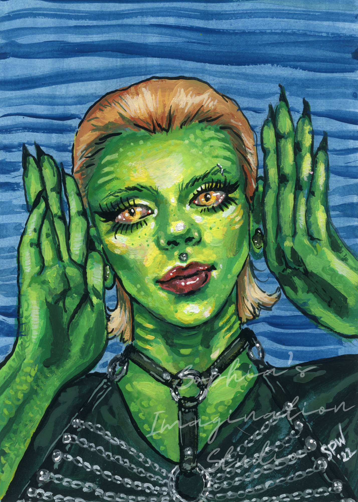 Horror Icon Print | Creature from the Black Lagoon