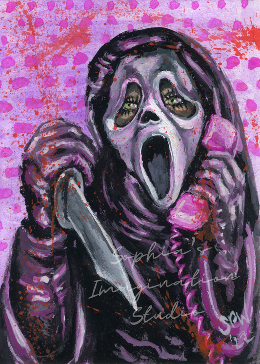 Horror Icon Print | Ghostface