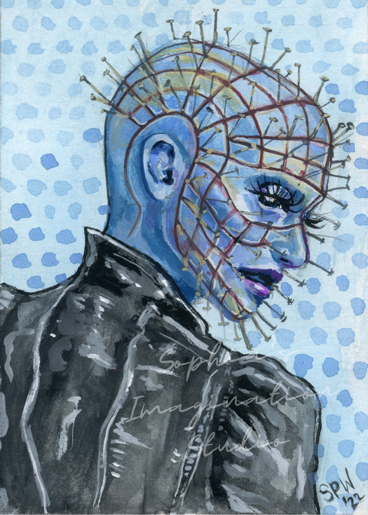 Horror Icon Print | Pinhead