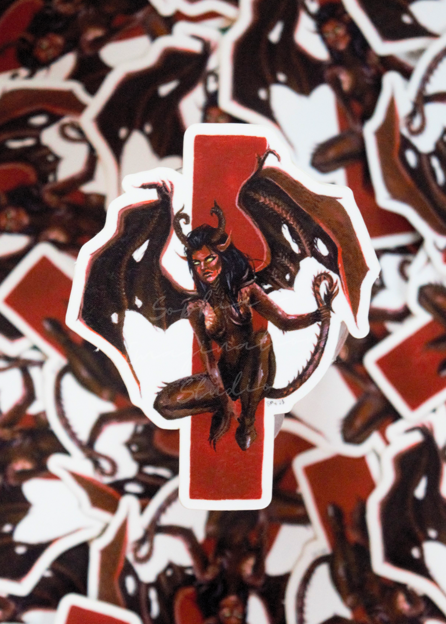 Cryptid Sticker | Jersey Devil