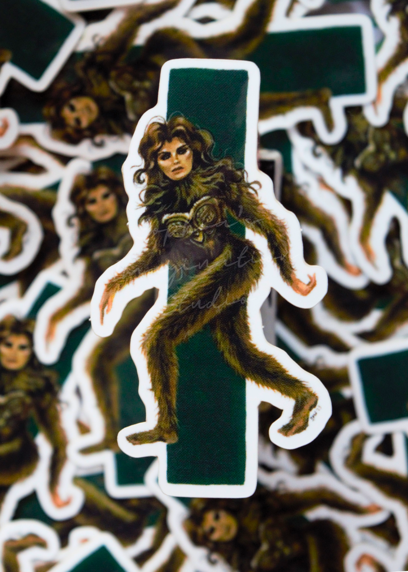 Cryptid Sticker | Bigfoot