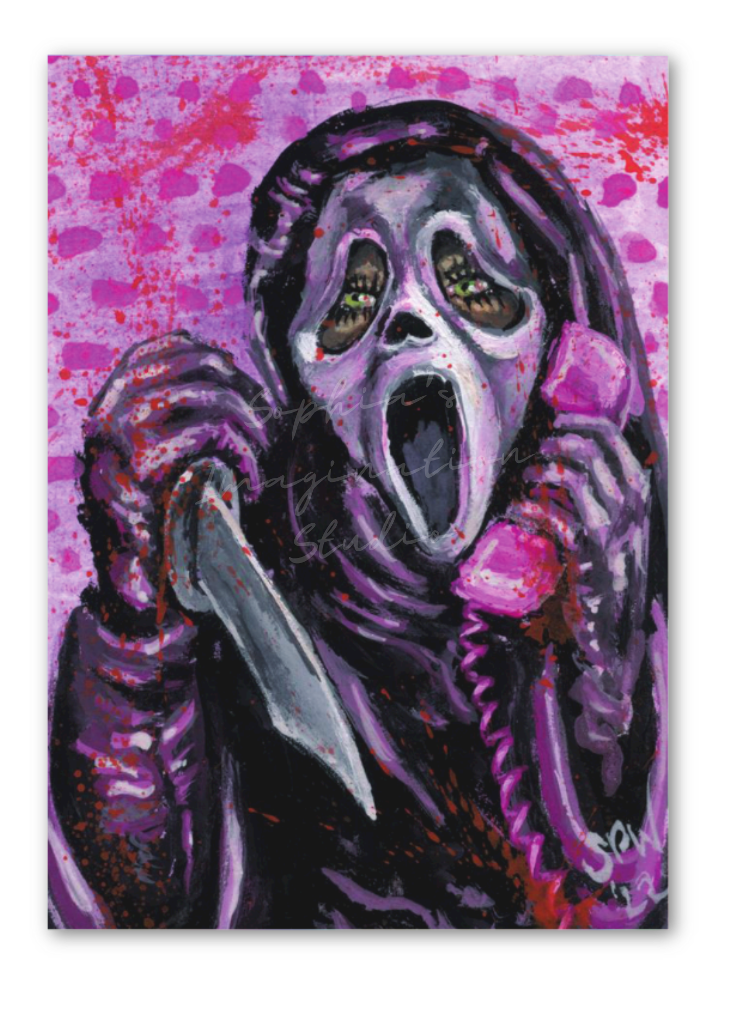 Horror Icon Sticker | Ghostface