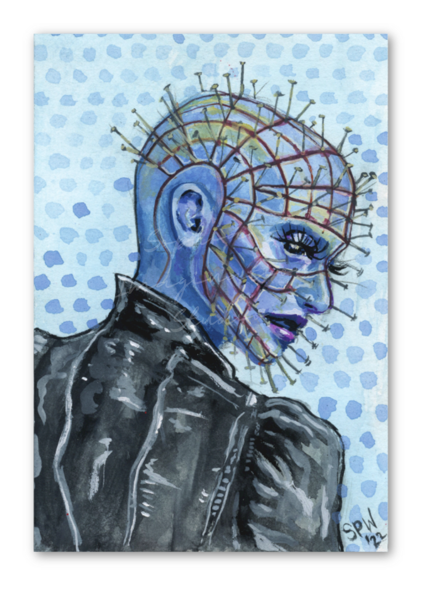 Horror Icon Sticker | Pinhead